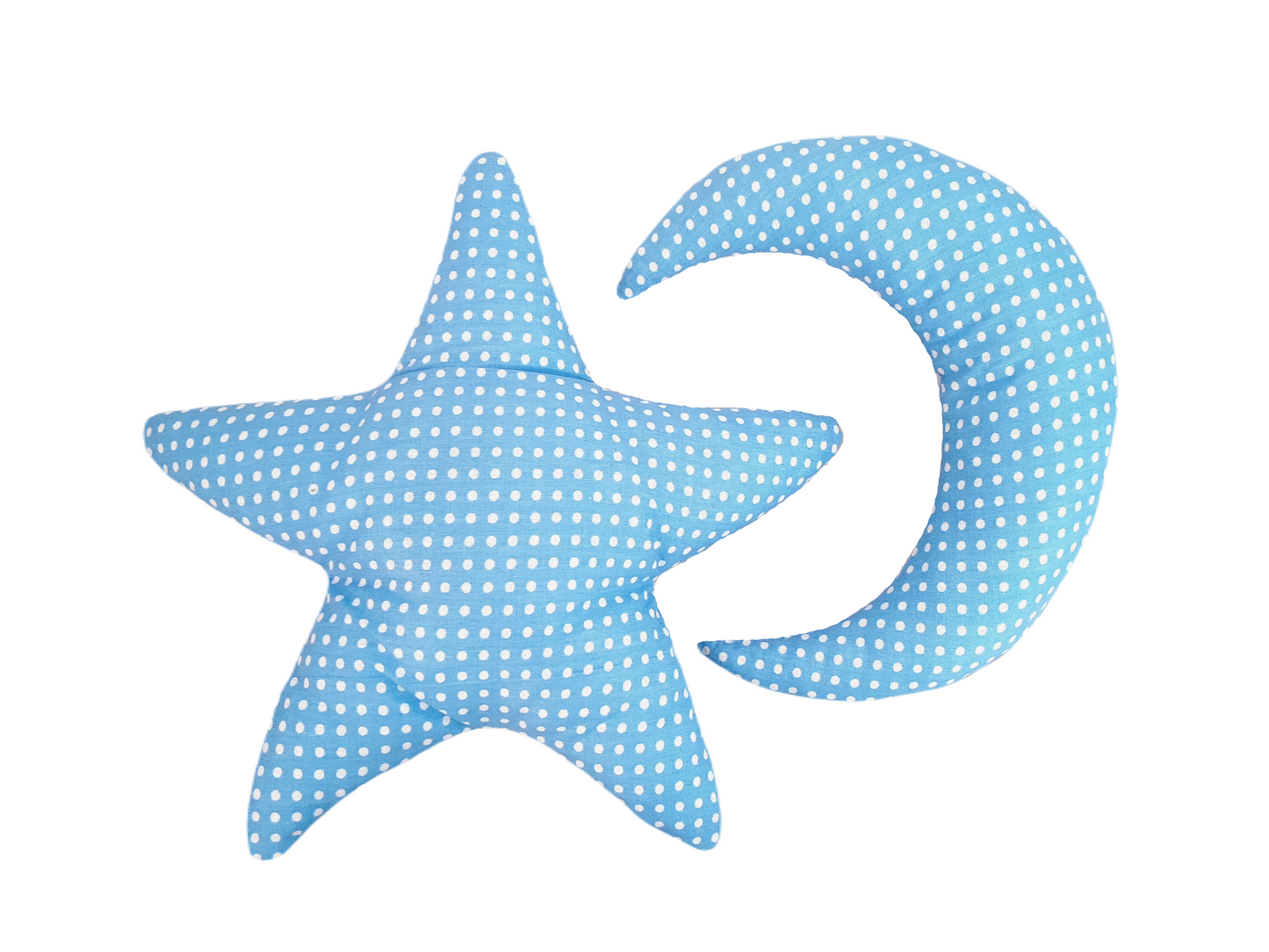 Moonlight blue star + moon