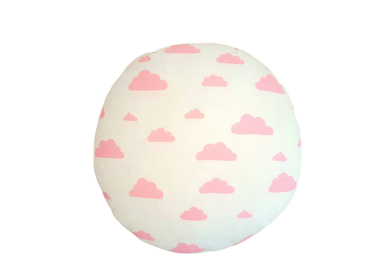Cloudy pink circle