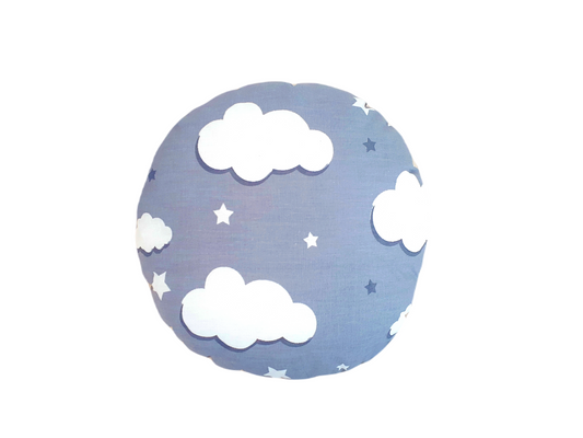 Cloudy grey circle