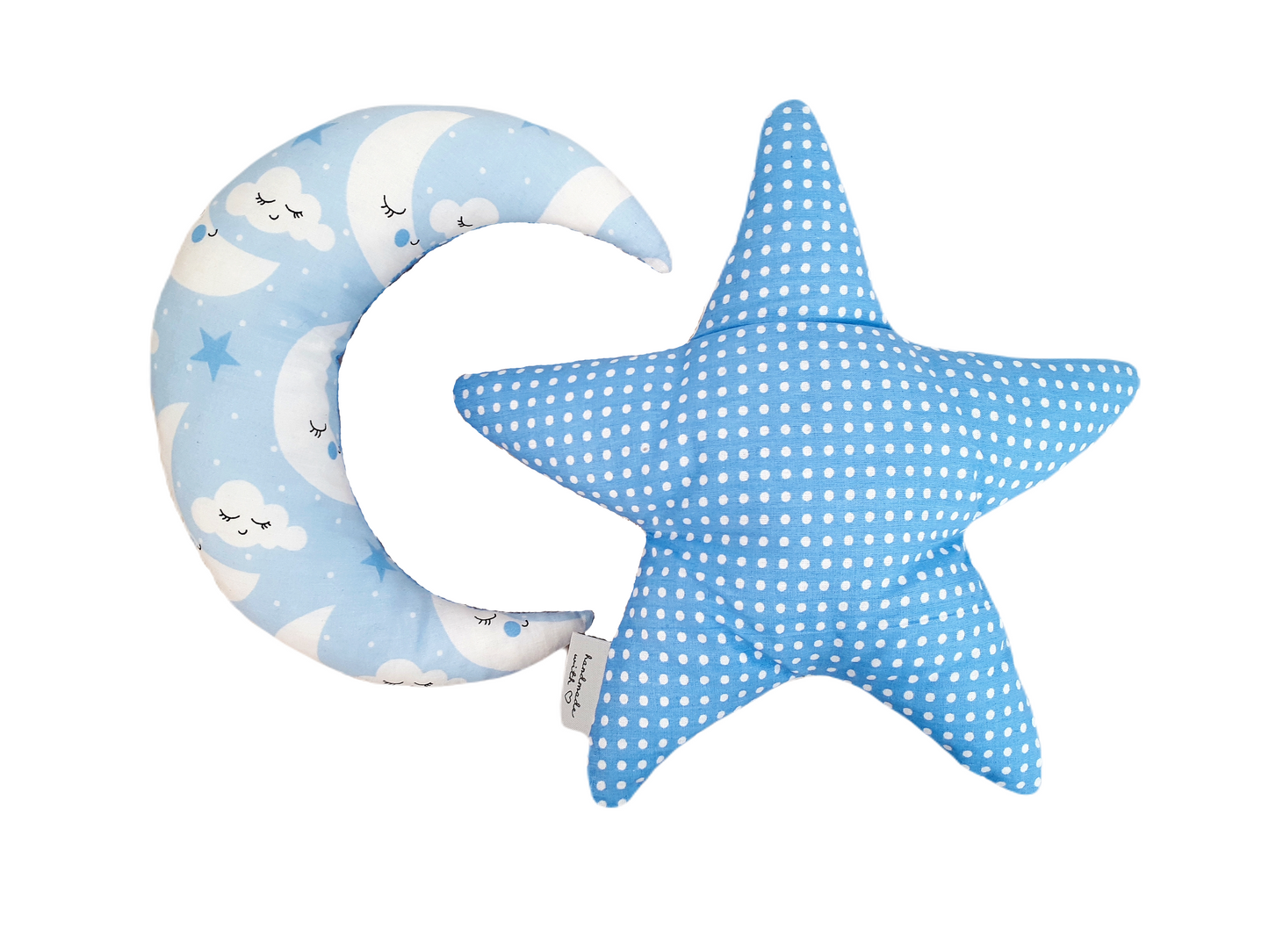 Moonlight blue star + moon